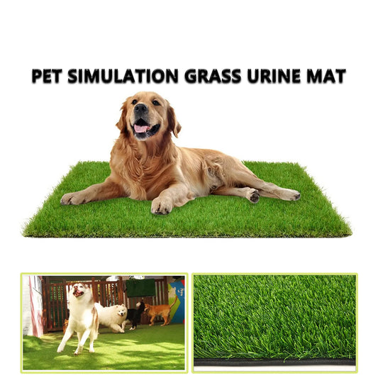 Outdoor Dog Potty Pad, Professional Pet Grass Mat, Easy Clean Non-Slip Training Toilet, Suitable for Small Medium Large Dogs